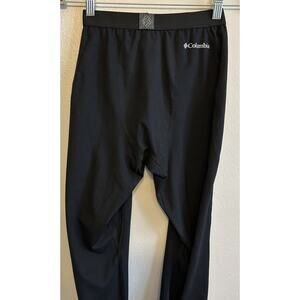 Columbia Mens Thermal Base Layer Pants Black Small